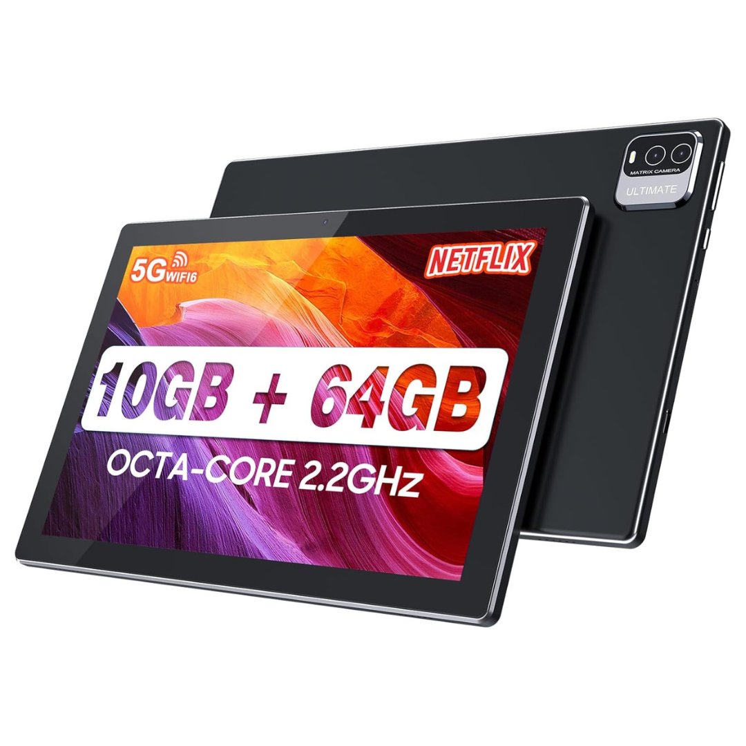 Yqsavior 10.1" 64GB Wi-Fi Android Tablet