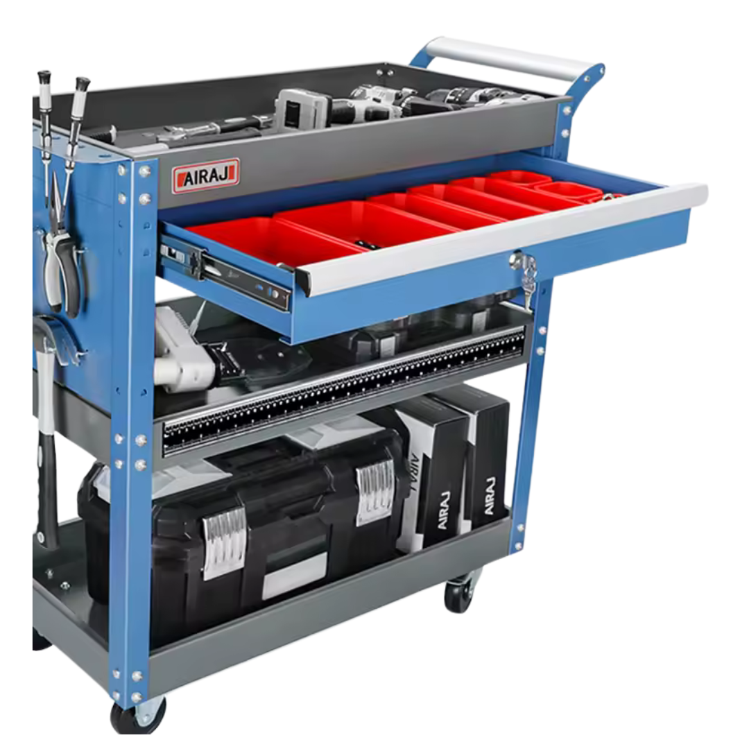 3-Tier Rolling Tool Cart