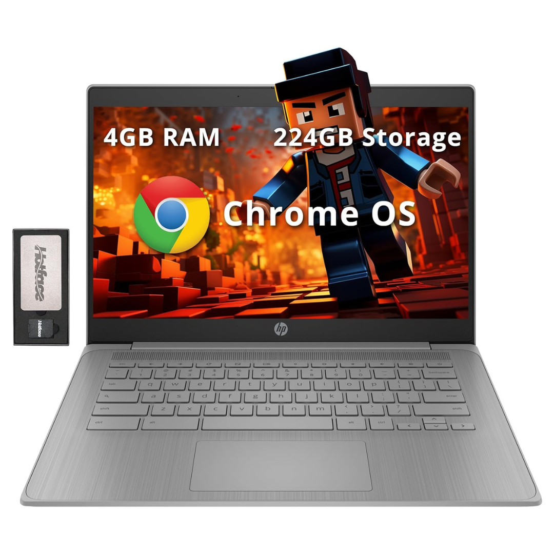 HP 14" HD Chromebook (N4120 / 4GB RAM / 64GB)