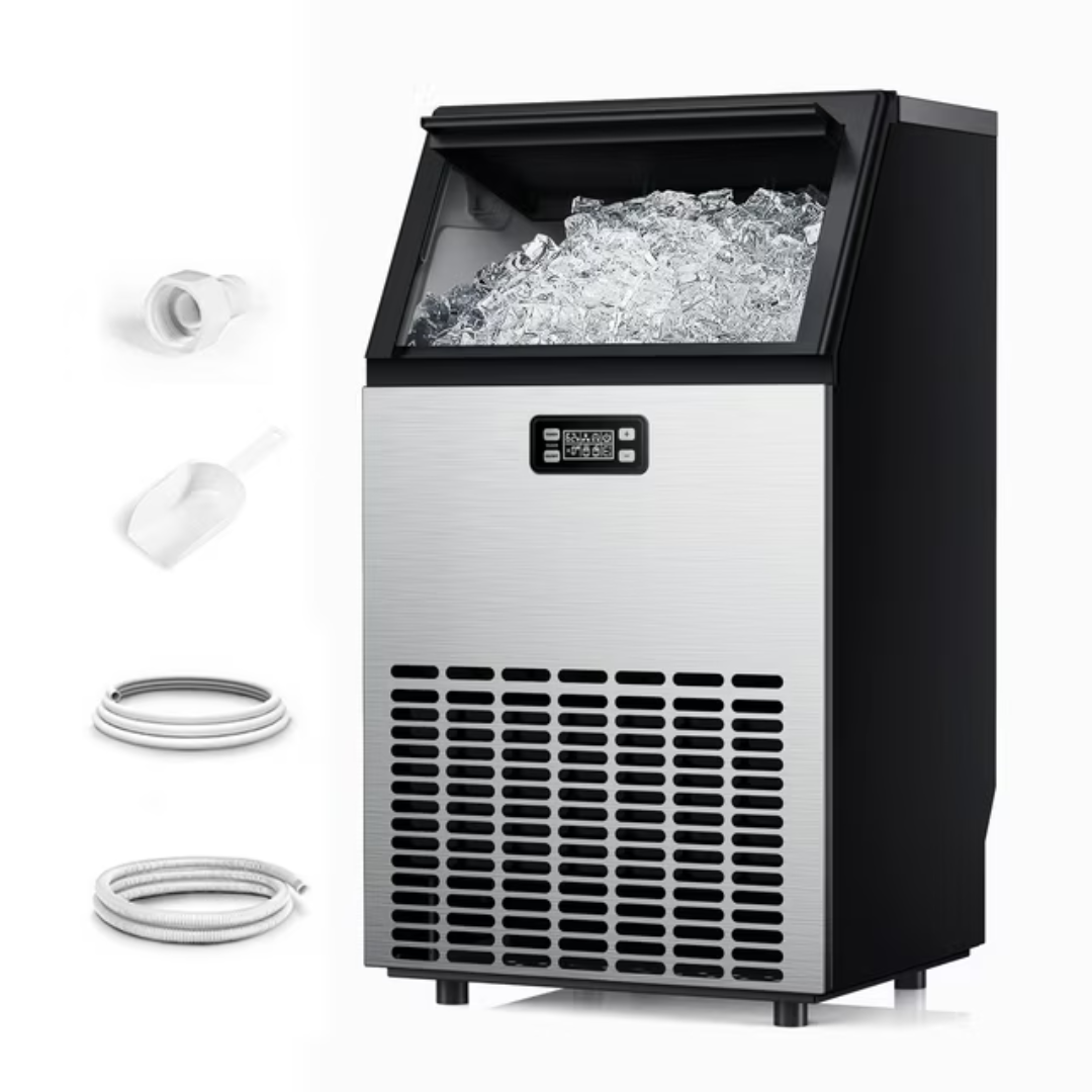 Commercial Stainless Steel Under Counter Ice Maker Machine
