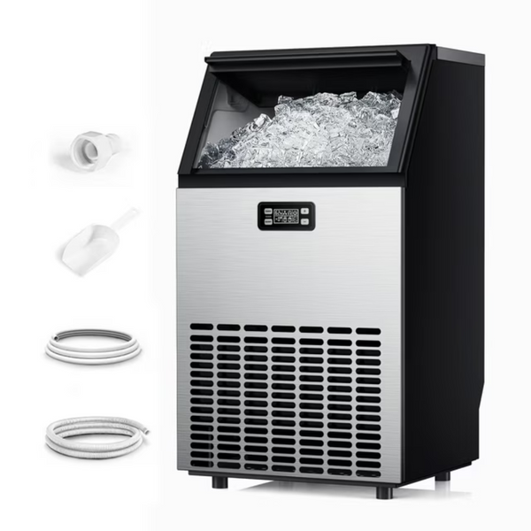 Commercial Stainless Steel Under Counter Ice Maker Machine