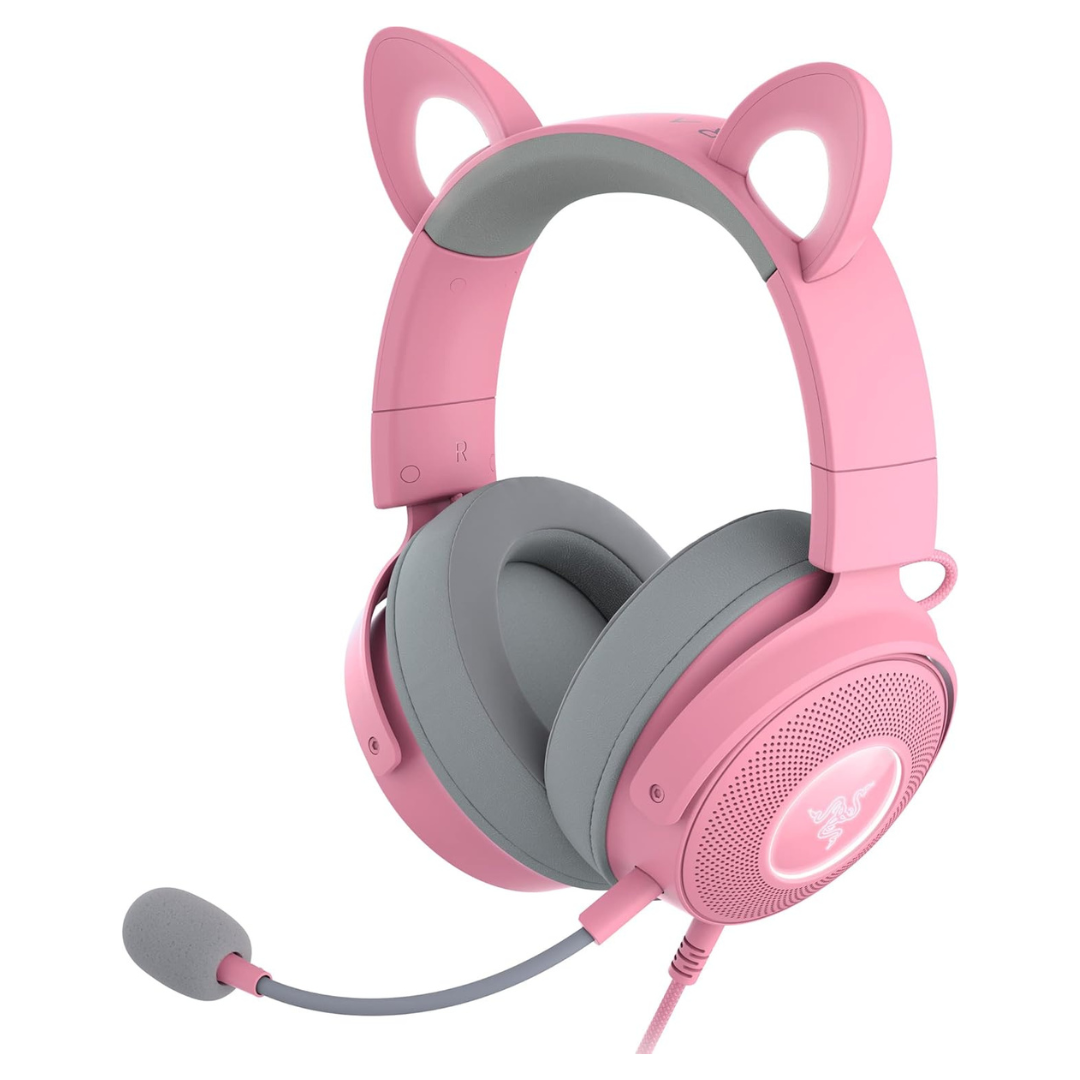 Razer Kraken Kitty V2 Pro Wired RGB Headset (Quartz Pink)