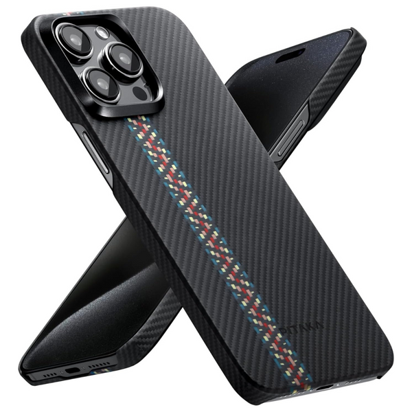 Aramid MagSafe Compatible iPhone 15 Pro Max Slim Case