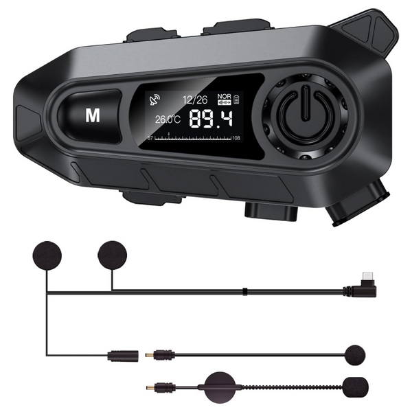 Touch Two A1 Motorcycle Helmet Bluetooth Headset
