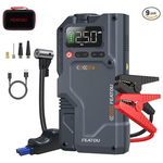 Featou 2500A Peak Jump Starter Battery Pack With Air Compressor