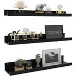 3-Piece Giftgarden 24'' Wall Mounted Floating Shelves Set