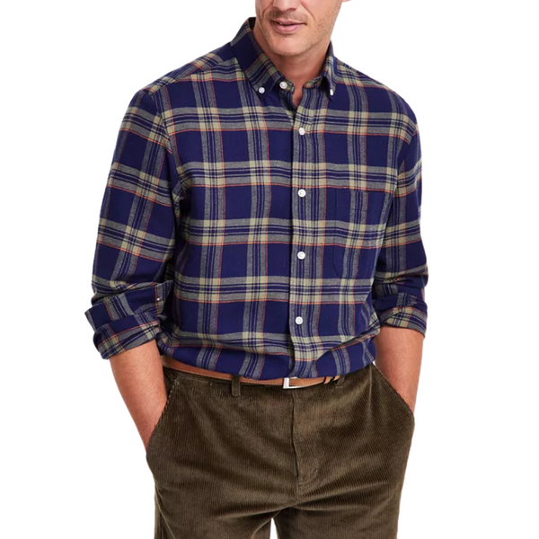 Club Room Men's Regular-Fit Plaid Flannel Shirt