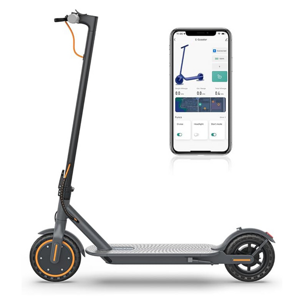 350W 21 Miles Electric Scooter W/ 8.5" Tire & Dual Brakes