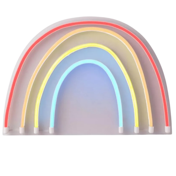 Pillowfort Rainbow Neon Kids' Wall Decor Art Hanging Accent