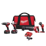 Milwaukee M18 18-Volt Lithium-Ion Cordless 7-Tool Combo Kit