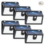 6-Pack 149-LED Motion Sensor Solar Security Lights