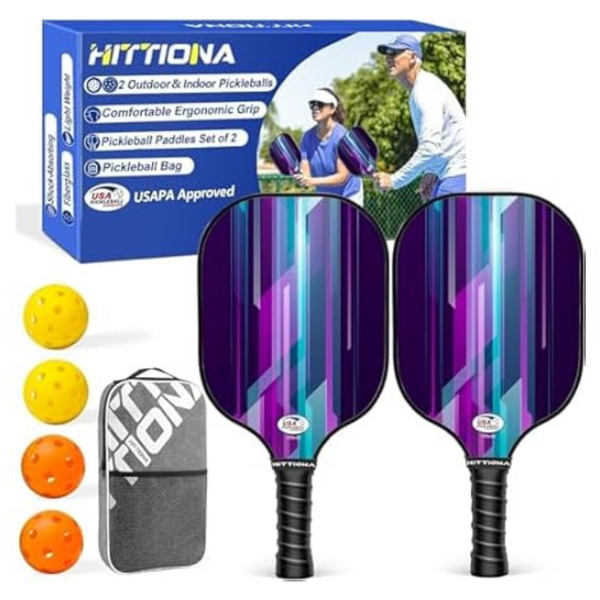 Set Of 2 Hittiona Pickleball Paddles