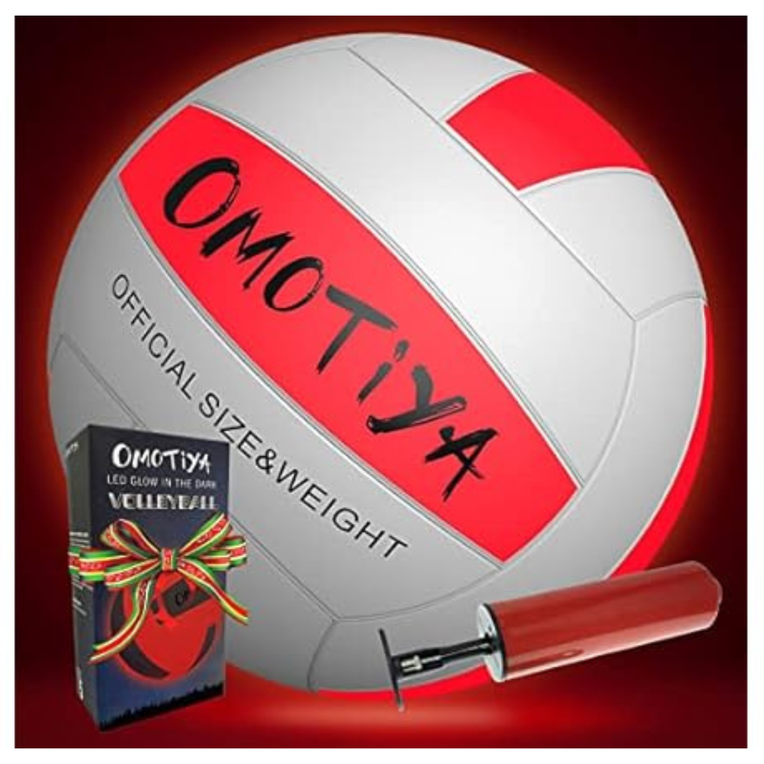 Omotiya Kids Glow In The Dark Light Up Volleyball