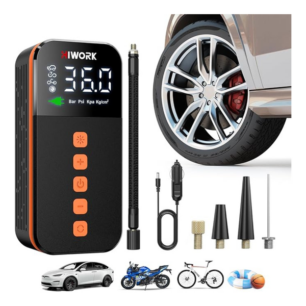 150 PSI 12V DC Electric Tire Inflator Air Compressor Pump