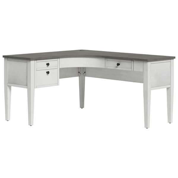 Whalen Lagron 60" W Wood L-Shaped Corner Desk