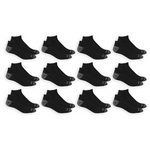 12-Pack Fruit Of The Loom Men's Dual Defense Low Cut Socks