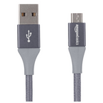 10ft Amazon Basics Nylon Braided Micro USB To USB-A 2.0 Cable