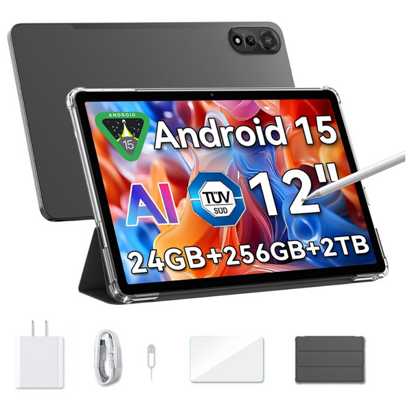 Blackview Mega2 12" 256GB Wi-Fi Android Tablet With 2K Display