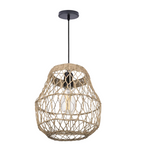 WalmHomie Rattan Pendant Ceiling Lamp