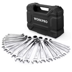 WORKPRO 22-Piece Ratcheting Combination Wrench Set