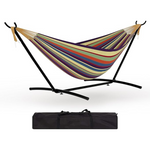 Portable Outdoor Instant-Setup 2-Person Hammock W/Reinforced Steel Frame