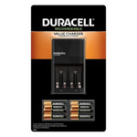 Duracell Ion Speed 1000 Battery Charger with 6 AA & 2 AAA Batteries