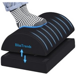 BlissTrends Under Desk Foot Rest W/ 2 Adjustable Heights