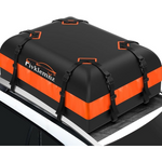 15 Cu Ft Waterproof Car Rooftop Cargo Carrier Bag With Mat, Straps & Hooks