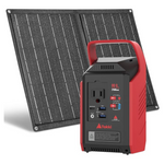 Takki 99Wh Solar Generator With 21W Solar Panels Set