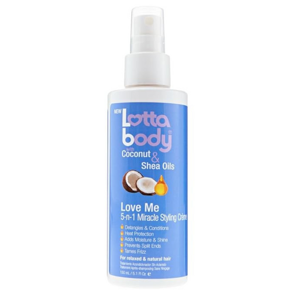 Lotta Body Love Me 5-in-1 Miracle Styling Creme w/ Coconut & Shea Oils