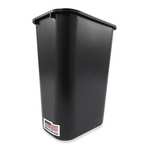 Rubbermaid 41QT Stackable Plastic Wastebasket Trash Can