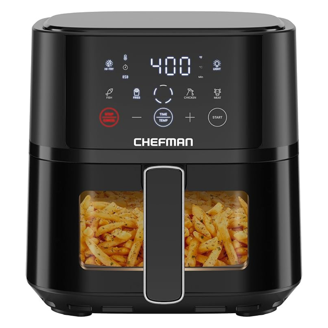 Chefman 4 QT Compact Airfryer With 4 Presets