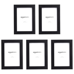 Amazon Basics Pack Of 5 Rectangular Photo Picture Frames