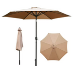 SereneLife SLSK4484 10ft Patio Table Umbrella