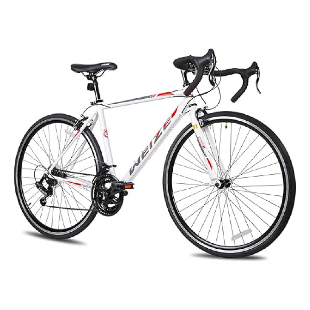 High-Carbon Steel Hybrid Commuter Bicycle With Caliper Brakes