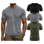 3-Pack Neer Men's Big And Tall Short Sleeve Cotton Basic Casual T-Shirts
