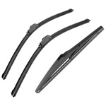 3-Pack Front & Rear Windshield Wiper Blades