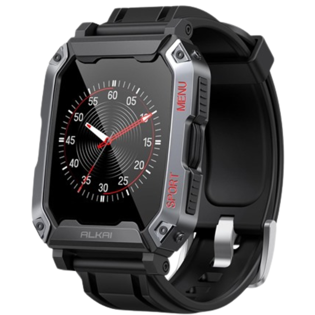 Alkai Rugged And Military AI Assistant Smart Watch
