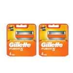 8-Count (2x4-ct) Gillette Fusion5 For Men Replacement Blades