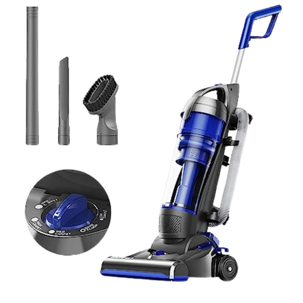 Aspiron 1200W 25Kpa 5-Mode Bagless Upright Vacuum Cleaner