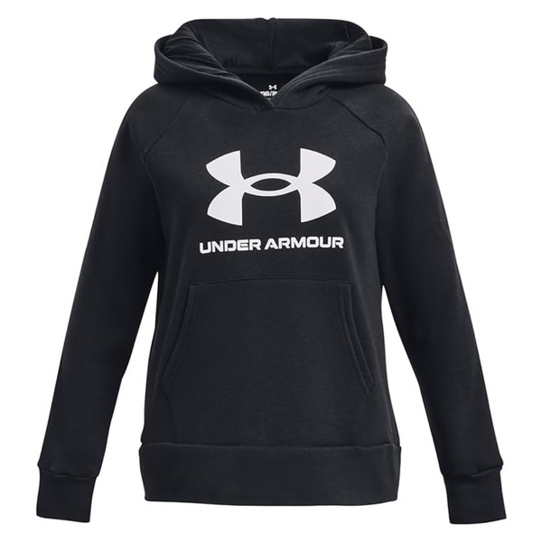 Under Armour Girls Rival Fleece Big Logo Hoodie