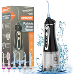 Grinest Rechargeable IPX7 Waterproof Water Dental Flosser Pick