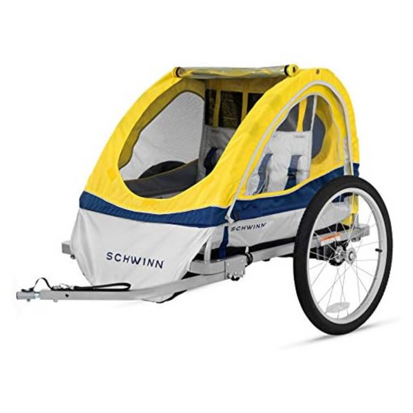 Schwinn Joyrider 2-Seat Echo Child Bike Trailer W/ 20" Wheels