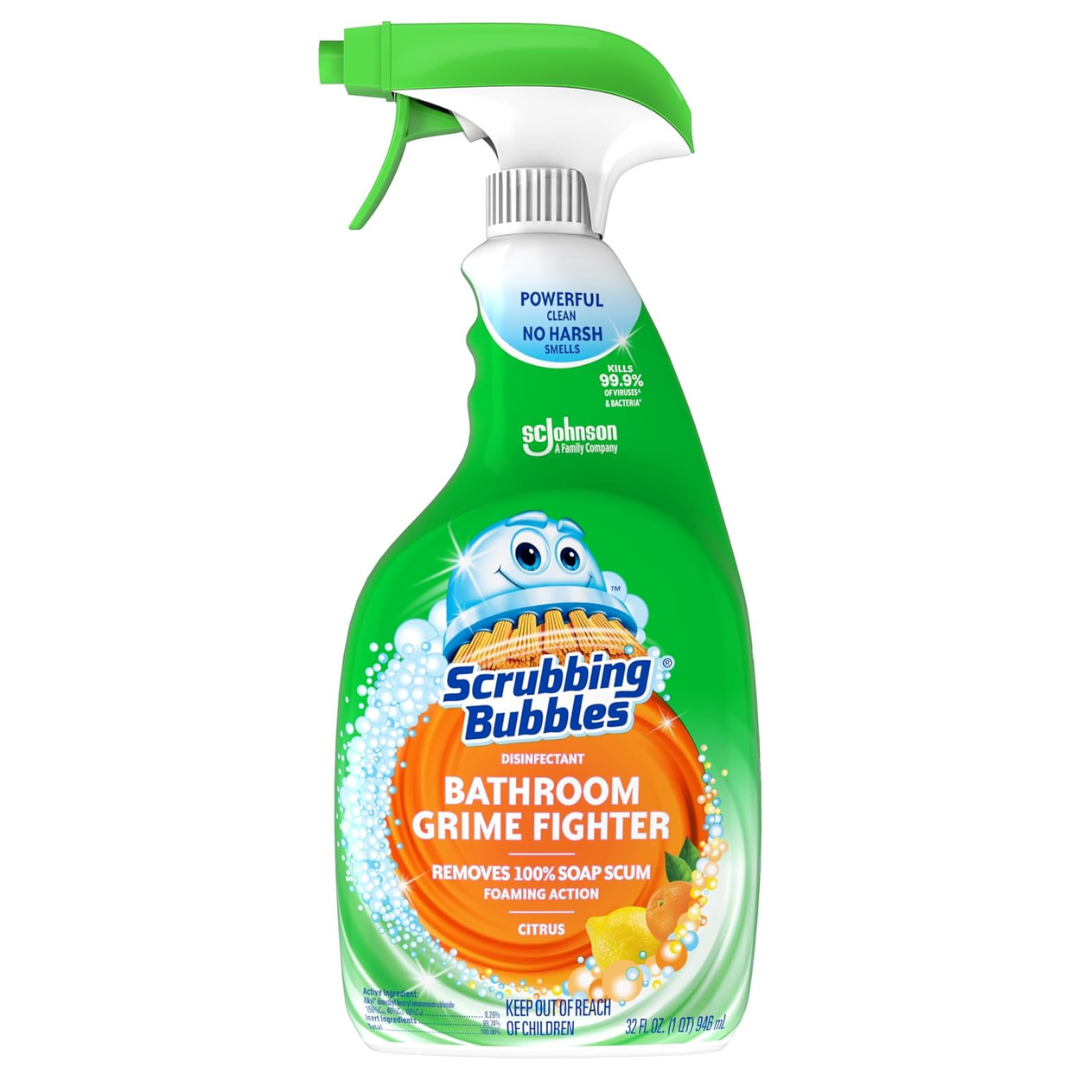 32-Oz Scrubbing Bubbles Bathroom & Shower Disinfectant Cleaner Spray (Citrus)