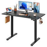 Height Adjustable Electric Stand Up Desk With Phone Holder (48" x 24")