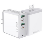 2-Pack 120W 4-Port PD+QC Fast Charging Blocks