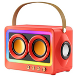 Retro Bluetooth Speaker With RGB Lights