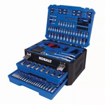 297-Piece Kobalt Standard (SAE) & Metric Polished Chrome Mechanics Tool Set