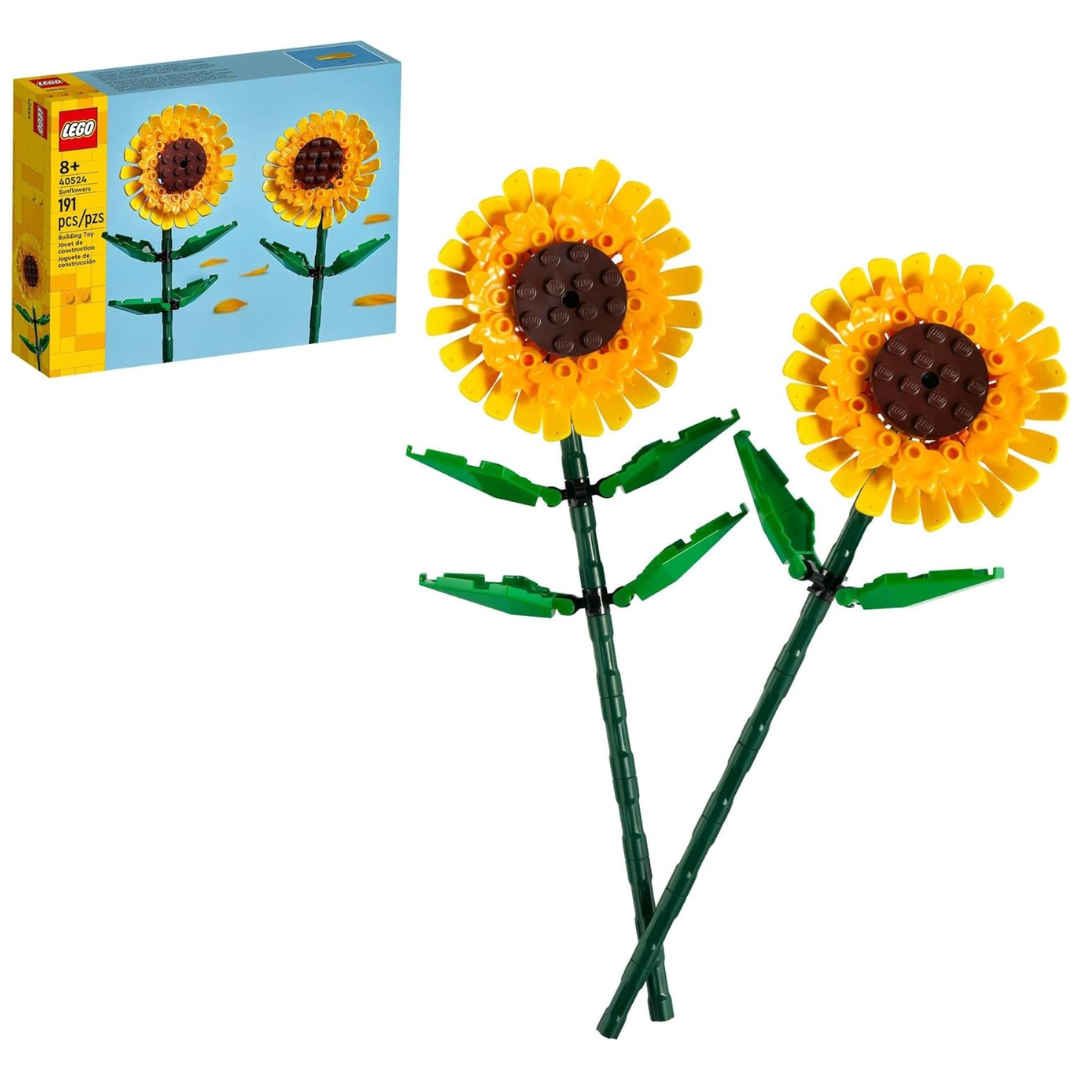 191-Piece LEGO Sunflowers Building Kit (40524)