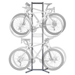 Delta Cycle Tool-Free Adjustable Bike Floor Stand With Basket